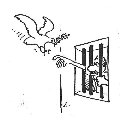 liberdade - prisão - paz